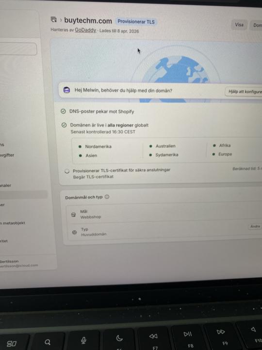 Problem med domän