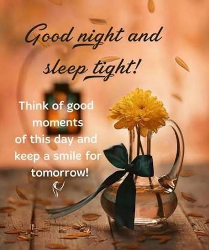Goodnight all