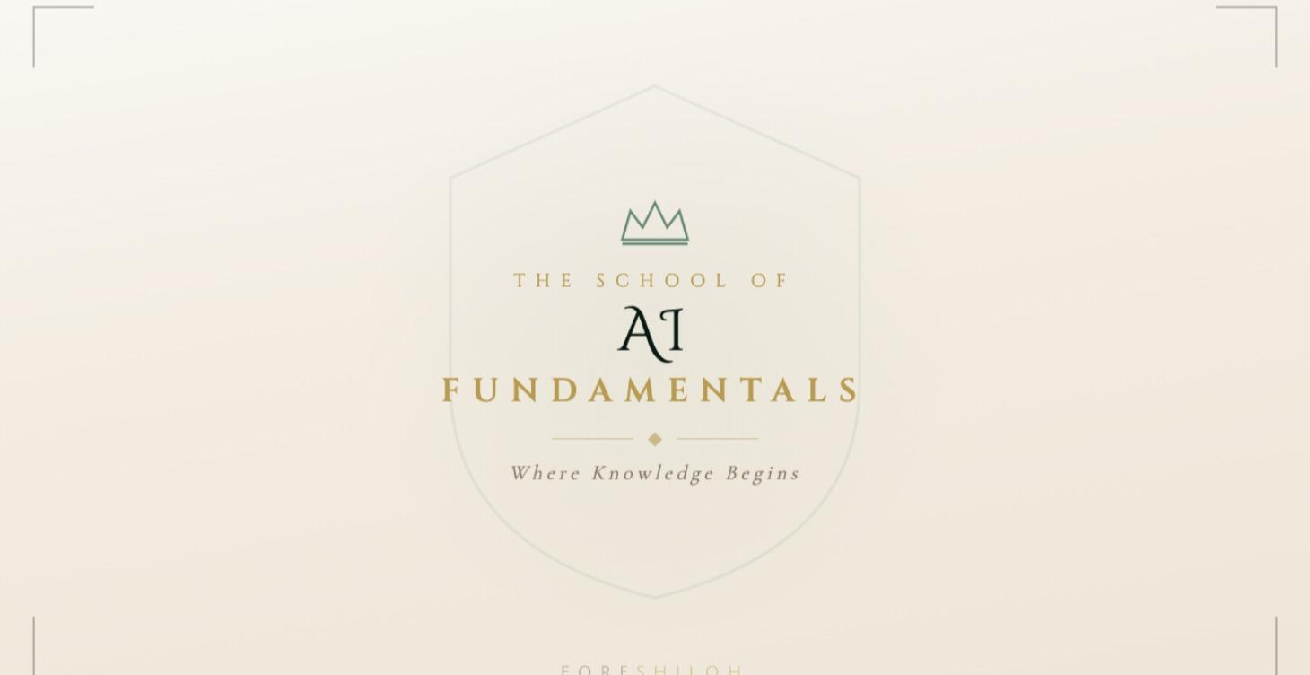 Ai Fundametals