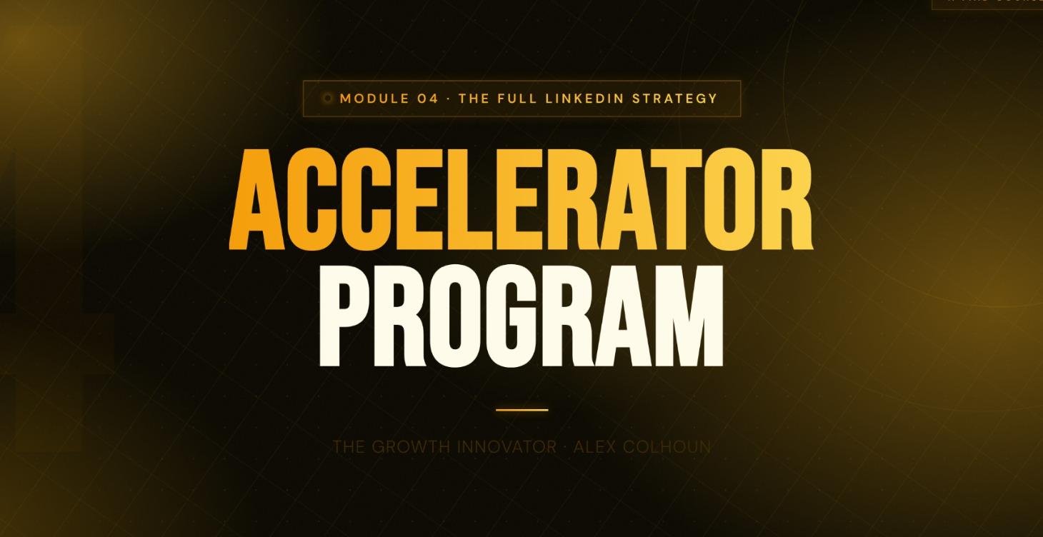 The Accelerator Program Course