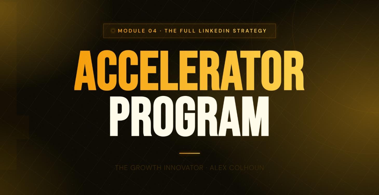 The Accelerator Program Course