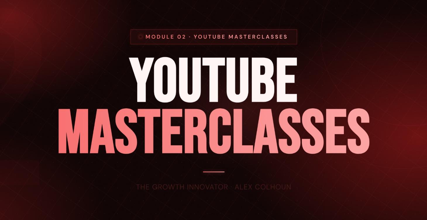 Weekly YouTube Masterclasses