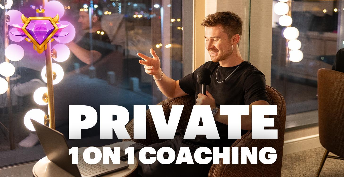 Monthly Private 1:1 Coaching [VIP]