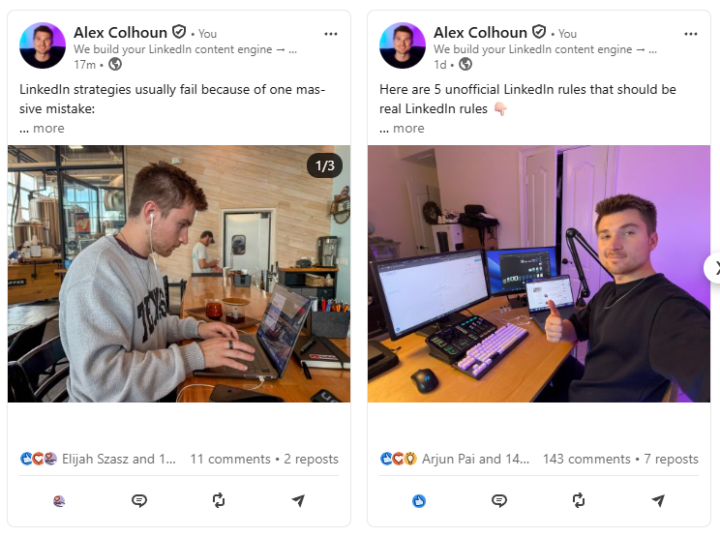 What's working RIGHT NOW on LinkedIn
