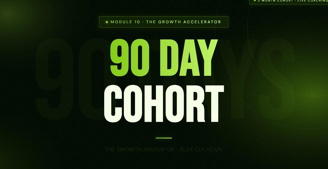 3-Month Coaching Cohort