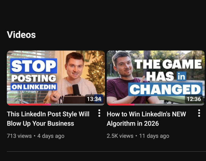 LinkedIn + YouTube is the best combo for growth. Here’s how: 👇🏻