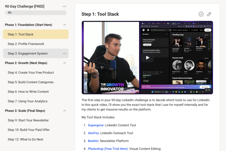 How's your progress on the 90-Day LinkedIn Challenge? 👀