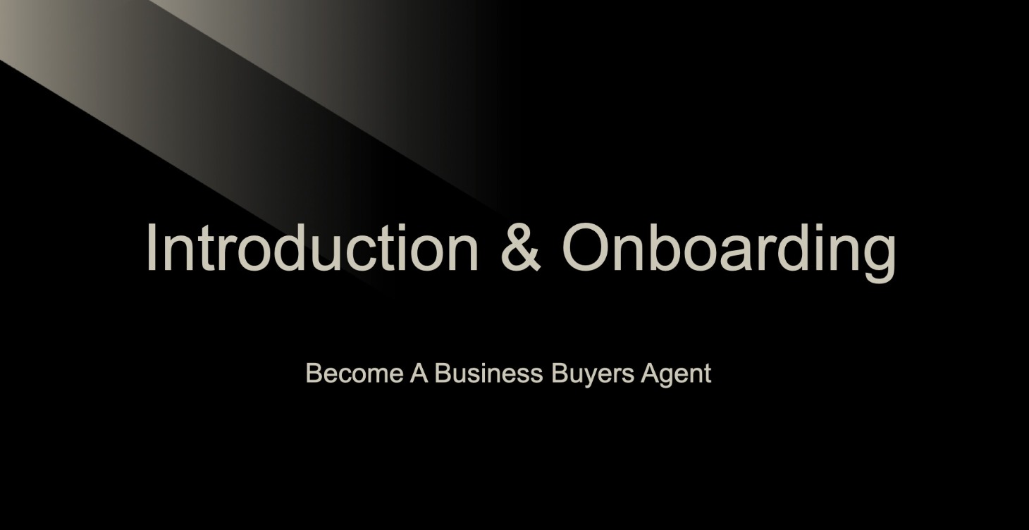 Introduction & Onboarding