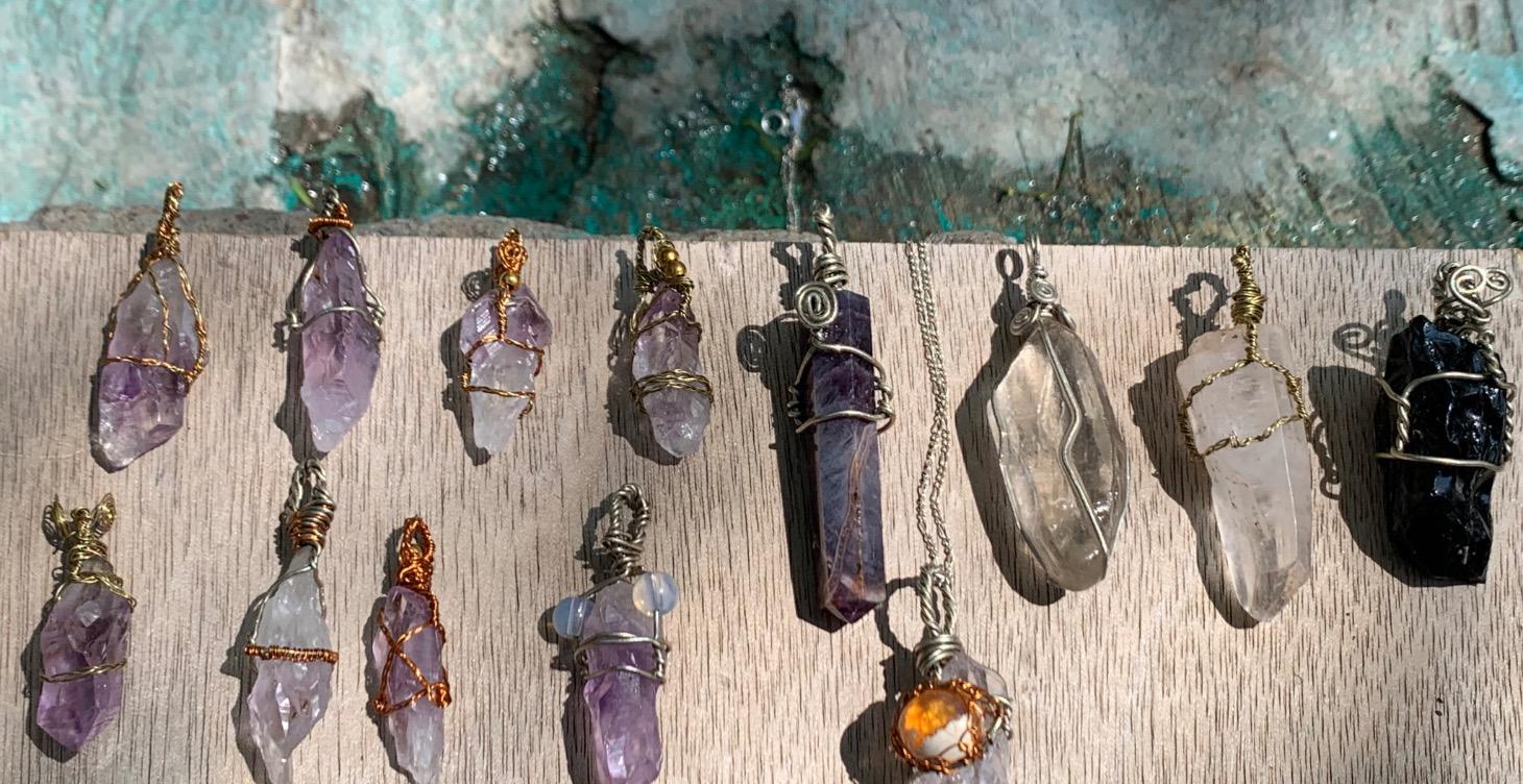 Beginners wire wrapping class