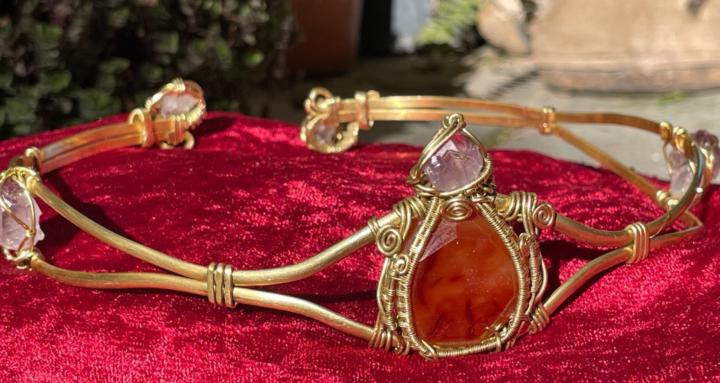 Handmade artisan jewelry craft