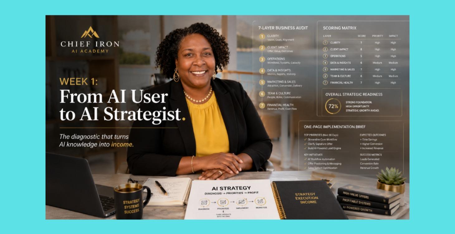 Week 2: From AI User to AI Strategist.