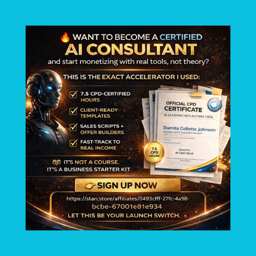 🔥 Ready to skip the confusion and get certified in AI Consulting like I did?