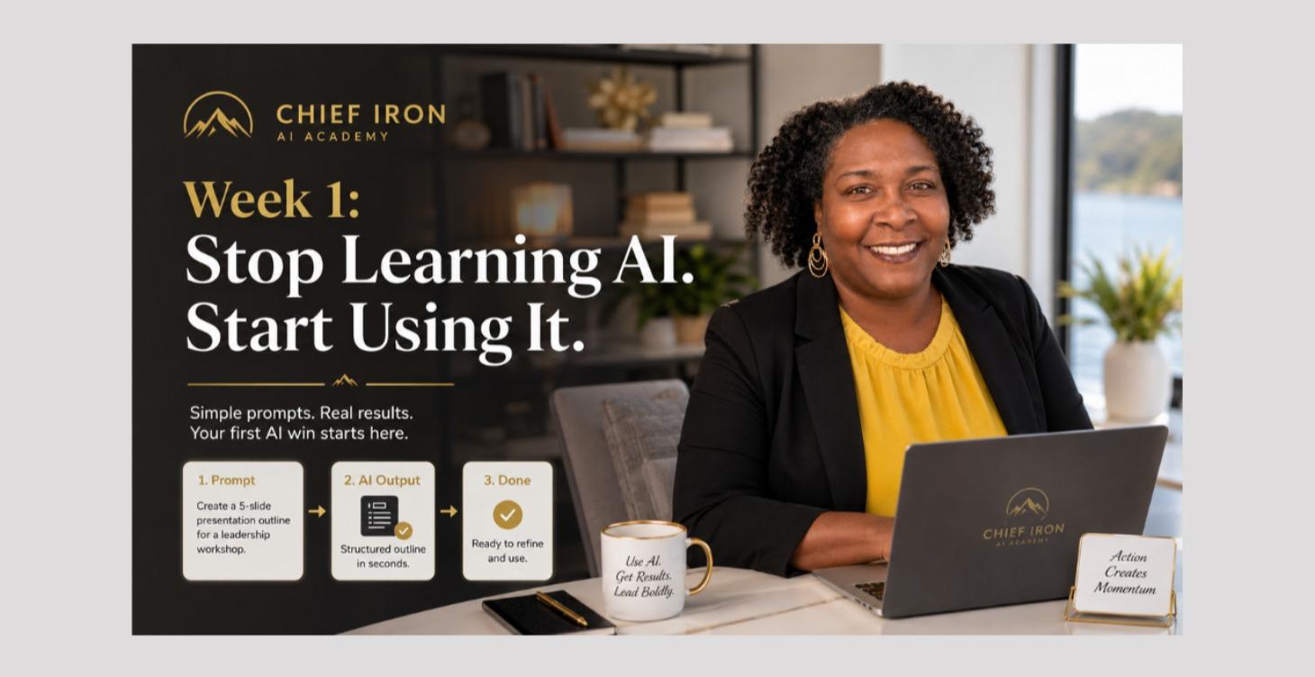 Week 1: Stop Learning AI. Start Using It.