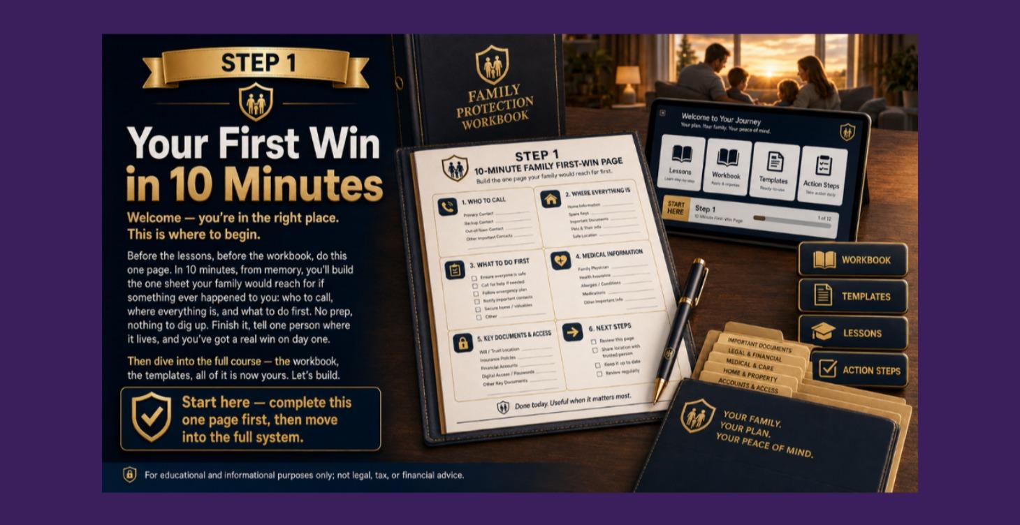 PREMIUM STEP 1: Your First Win in 10 Minutes