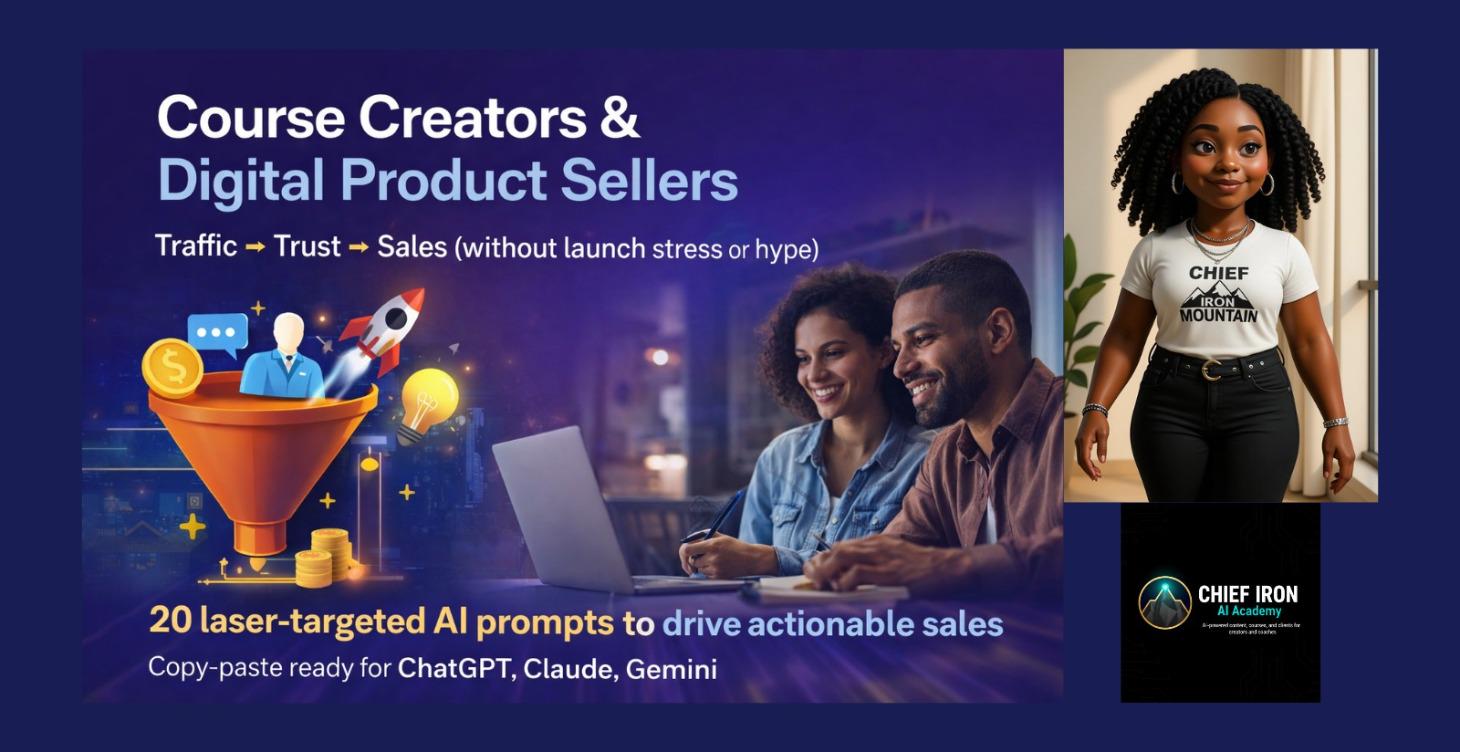Course for Creators & Digital Product Sellers