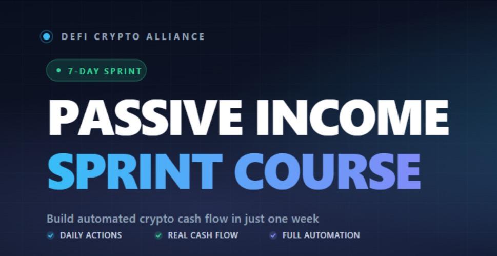 7 Day Passive Income Sprint Course