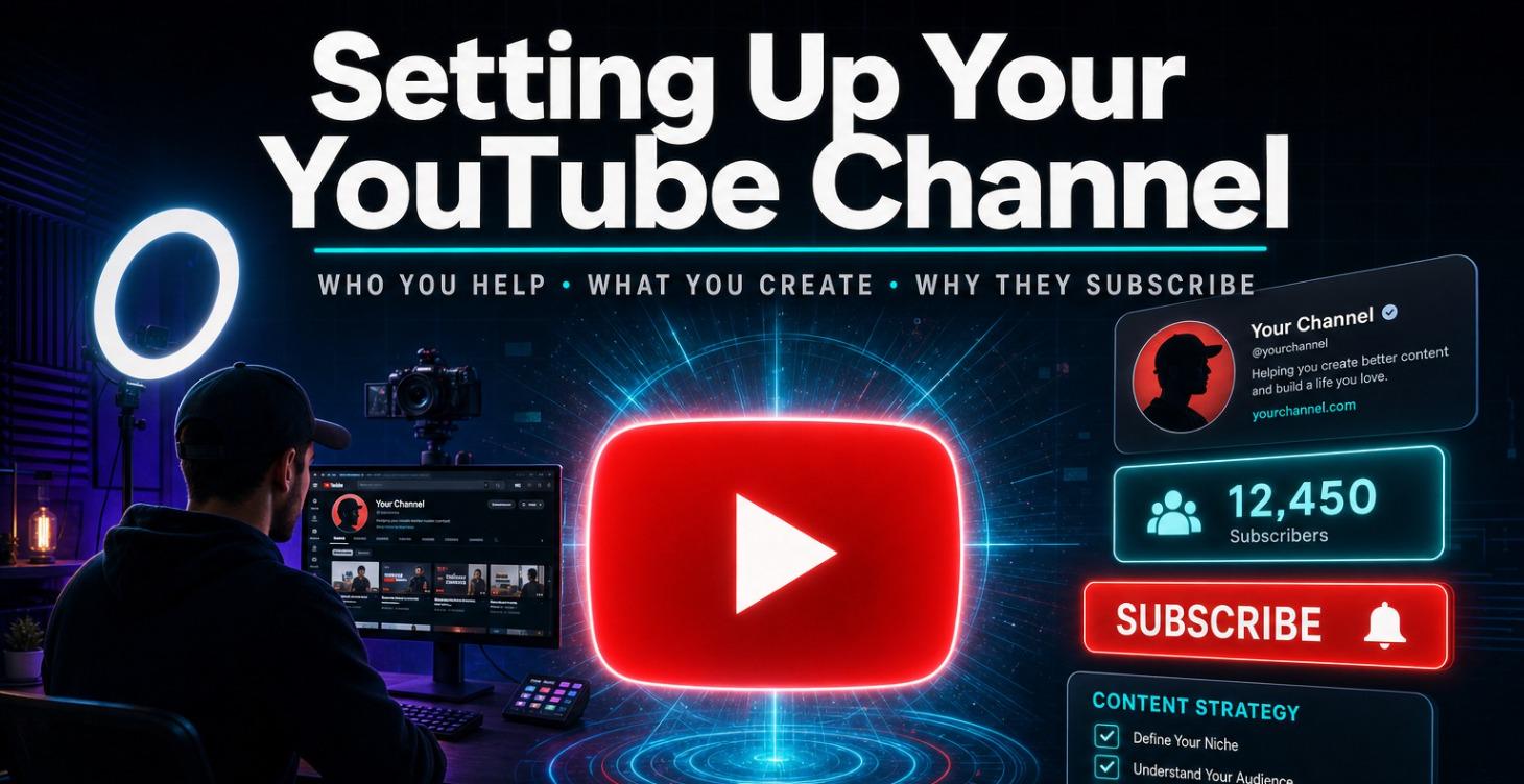 Setting up your YouTube Channel