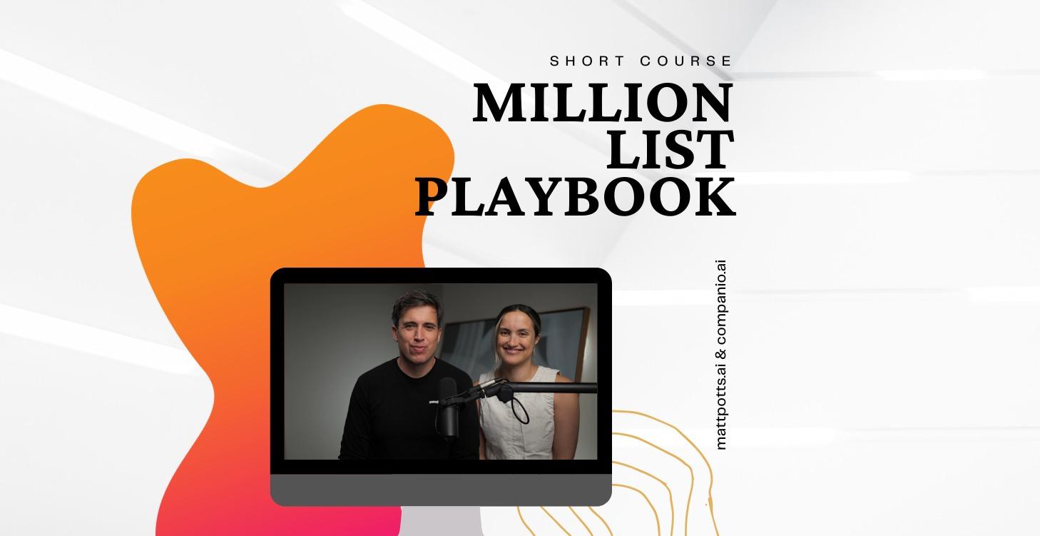 The Million List Playbook