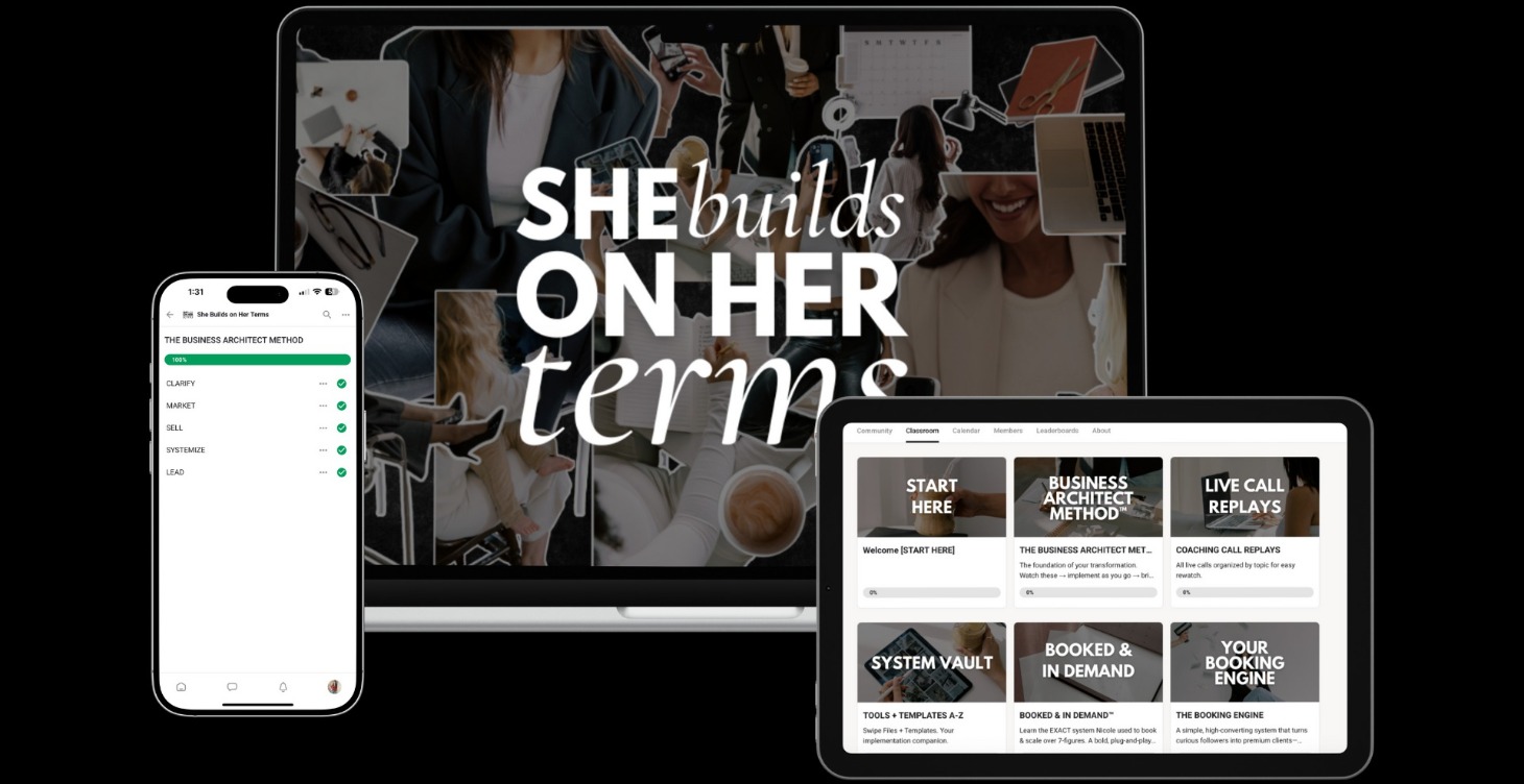 She Builds On Her Terms Inner Circle