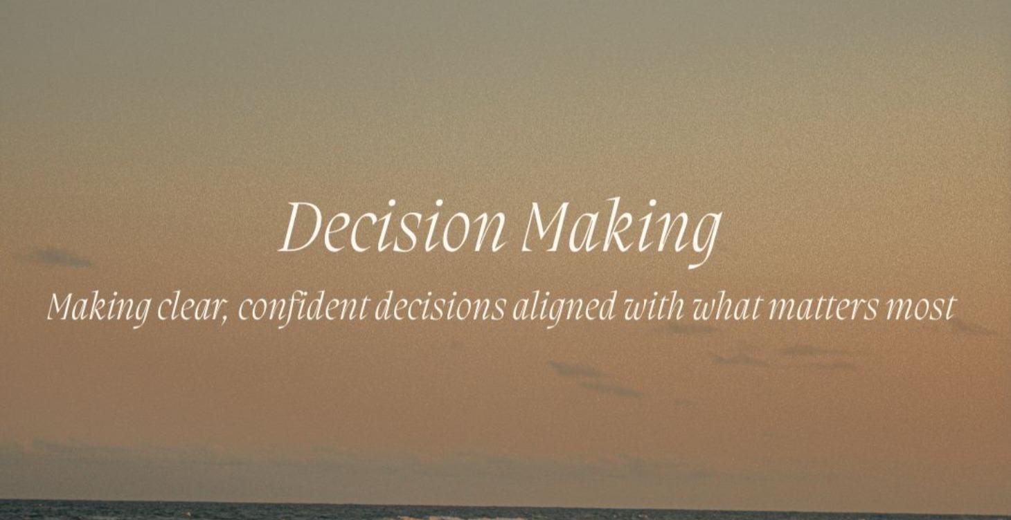 COMING SOON - Leadership Decision Making