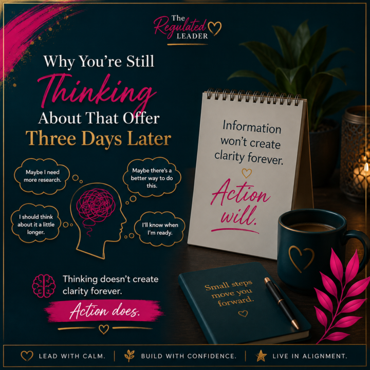 Why You're Still Thinking About That Offer Three Days Later