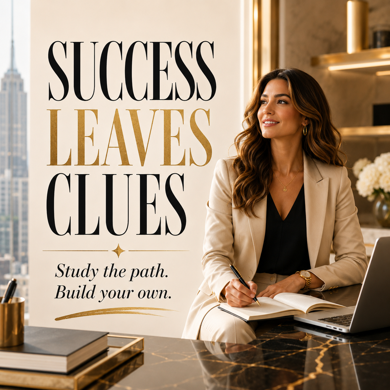 Success Leaves Clues · Advertise Business Club