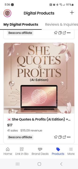 🔥 $3 Today 🔥 She Quotes & Profits (AI Edition)🎉💎