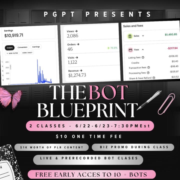 🤖🩷 THE BOT BLUEPRINT IS HERE!
