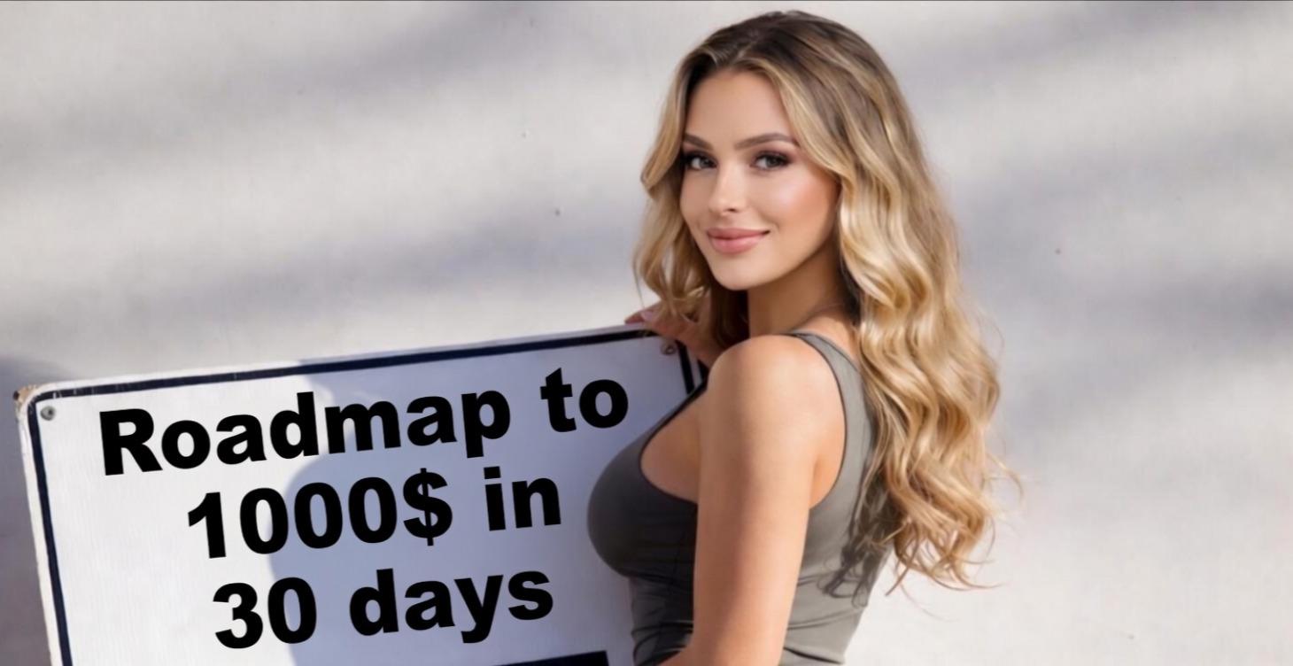 Course 0 — Roadmap to 1000$ in 30 days