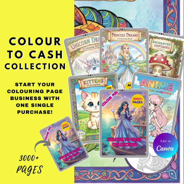 Start A Colouring Page Business With $10