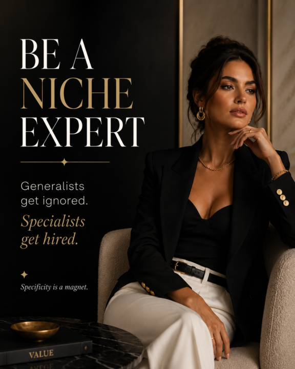 Be a Niche Expert