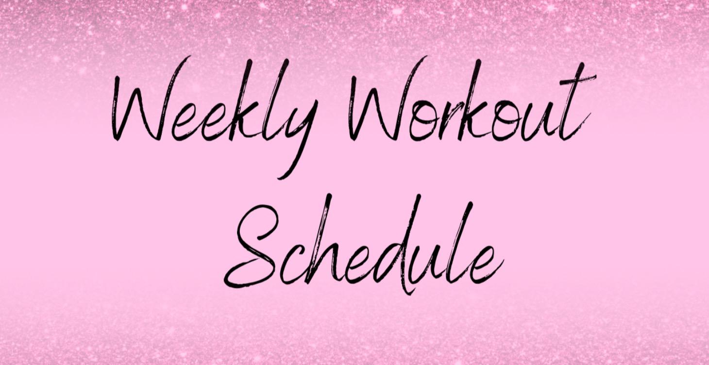 Weekly Workout Schedule