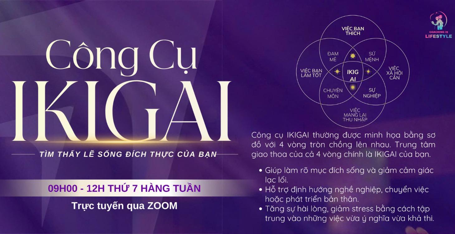 IKIGAI - THỨC TỈNH MỤC ĐÍCH SỐNG