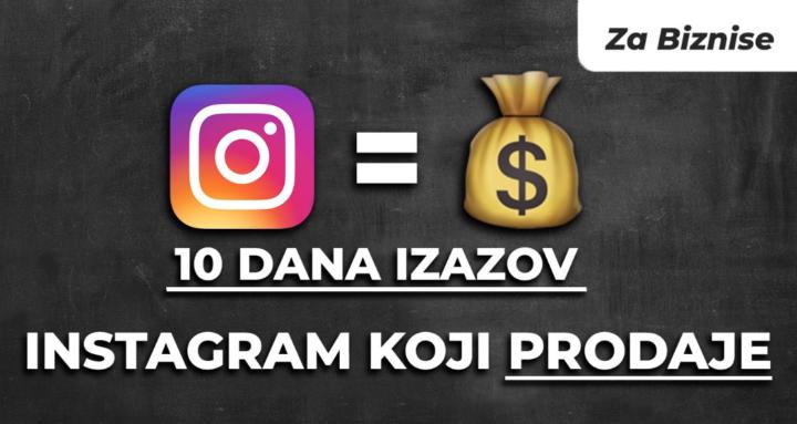 Instagram Koji Prodaje