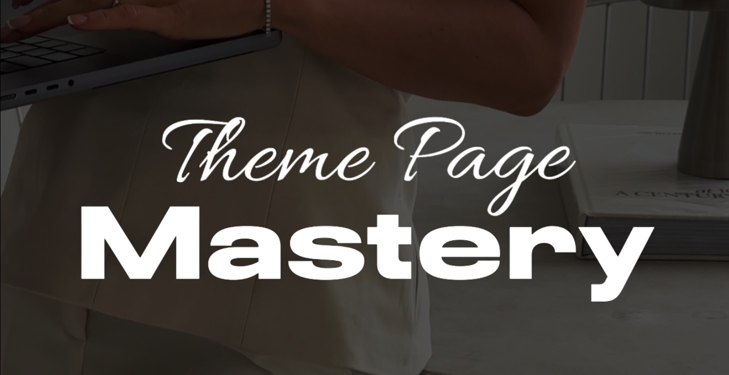 Theme Page Mastery ( VIP )