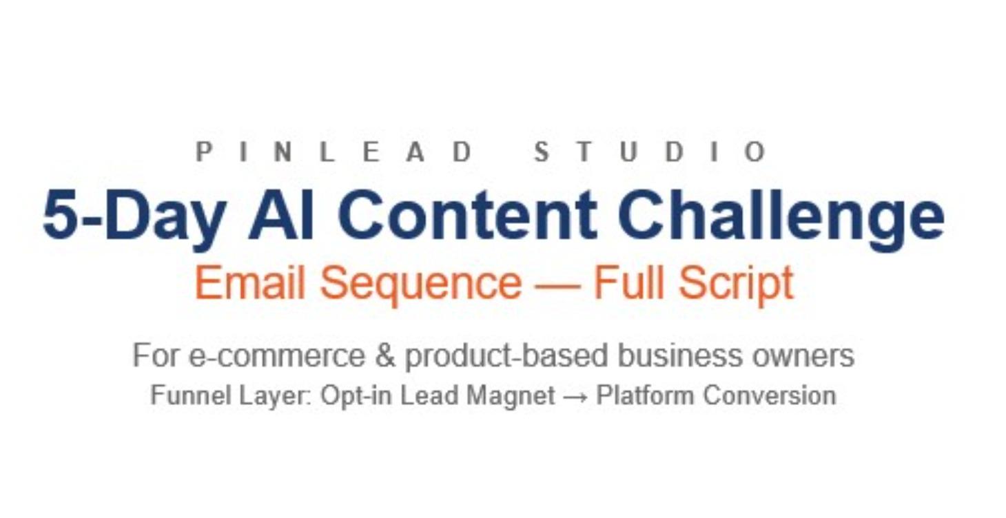 5-Day AI Content Challenge