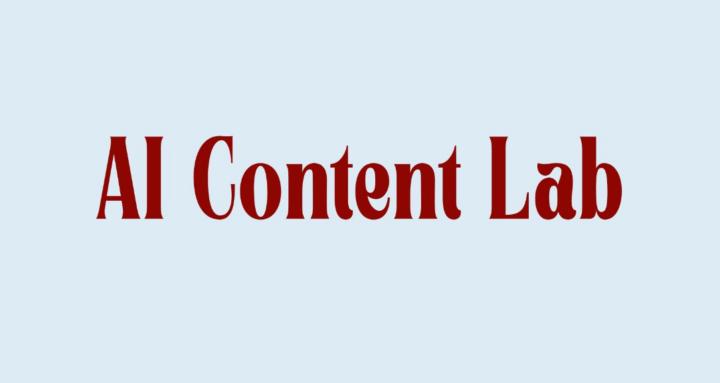 AI Content Lab