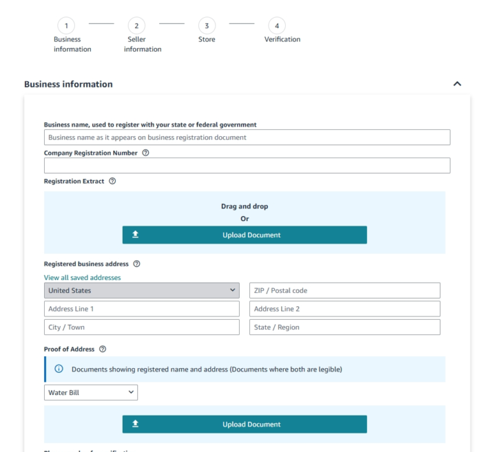 buisness registration