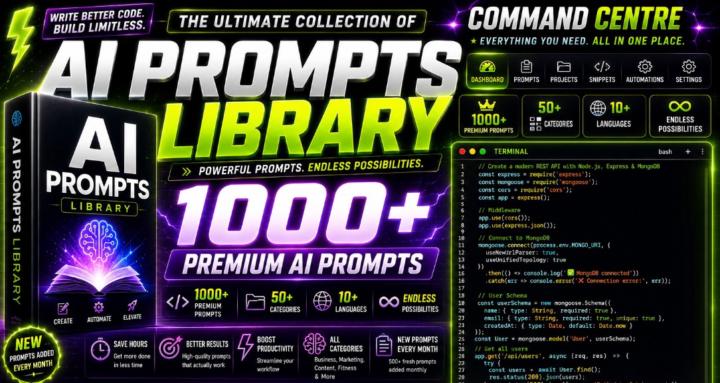 AI Prompt,Coder Prompt Library