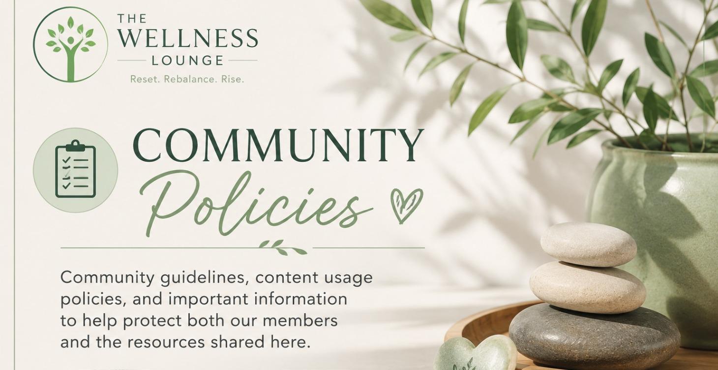 📋 Community Policies
