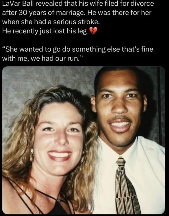 Lavar Ball Divorce After 30 Years