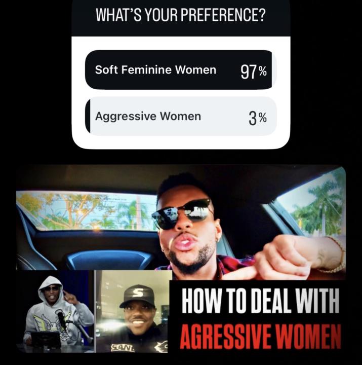 Soft Feminine Women vs Aggressive Women