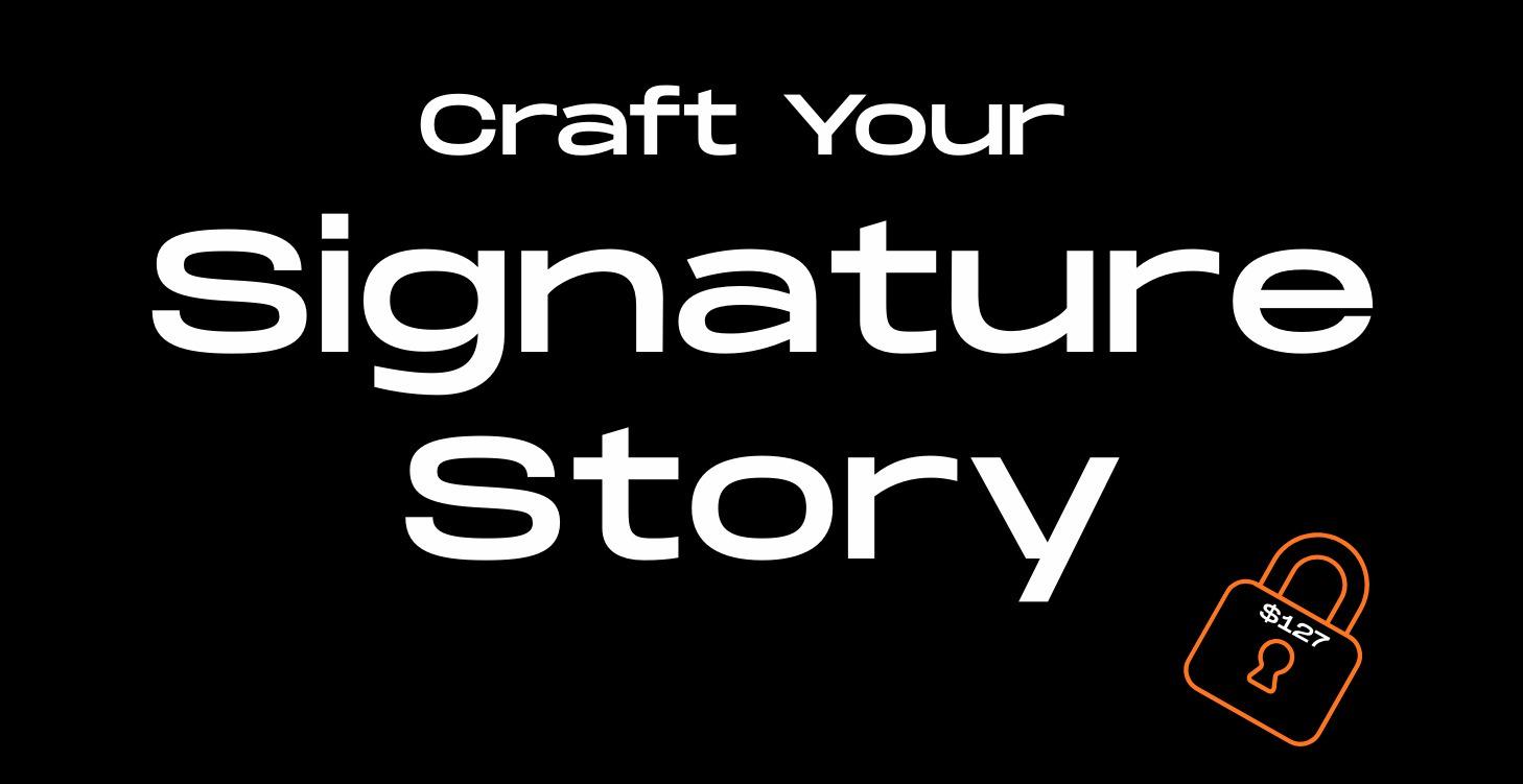 Storytelling Bootcamp - Origin Story Magnificence