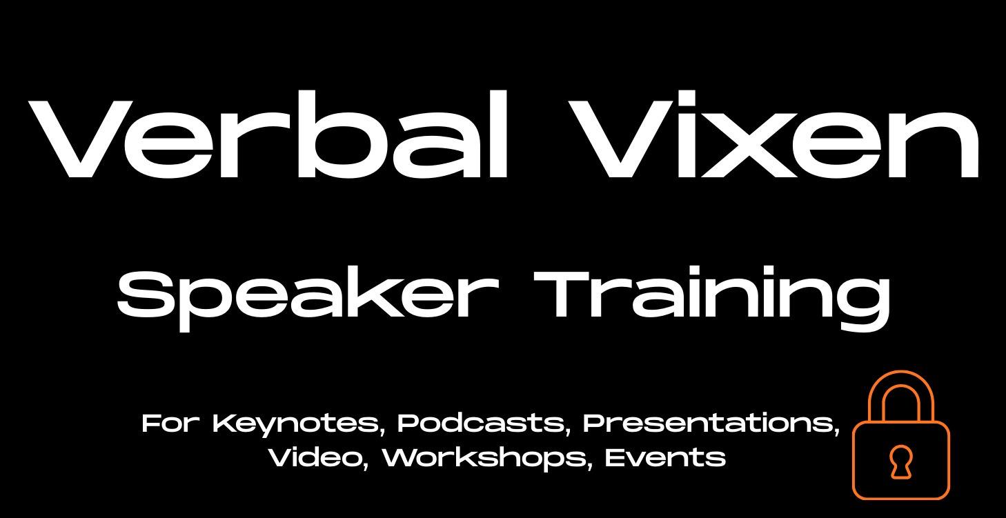 Verbal Vixen - Speaker Training