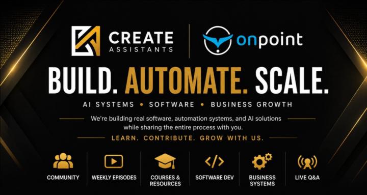 Create Assistants x OnPoint