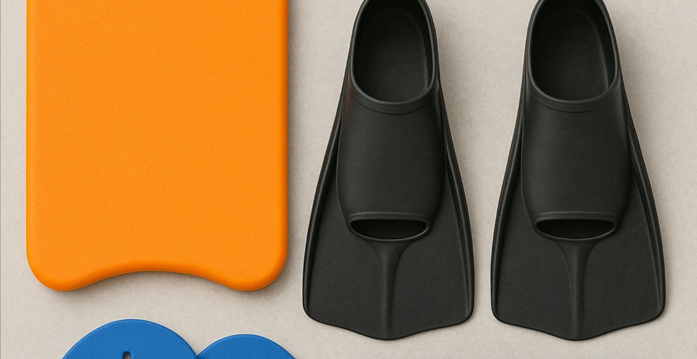 الادوات المستعملة في السباحة