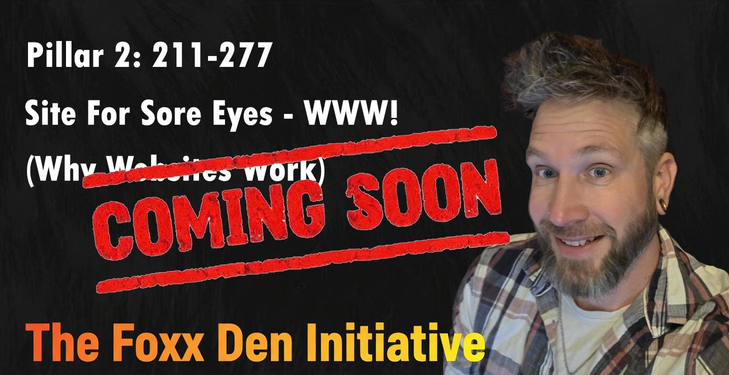 🦊 Pillar 2: Site for Sore Eyes - WWW!