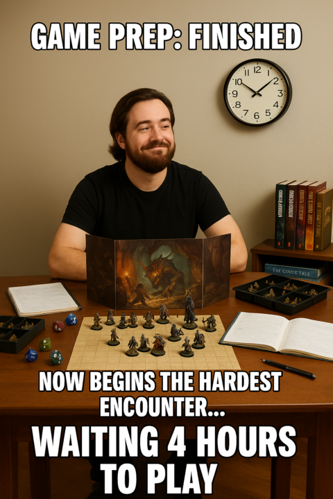 Finished Prep For Goblin Queen and this couldn't be more relatable. 