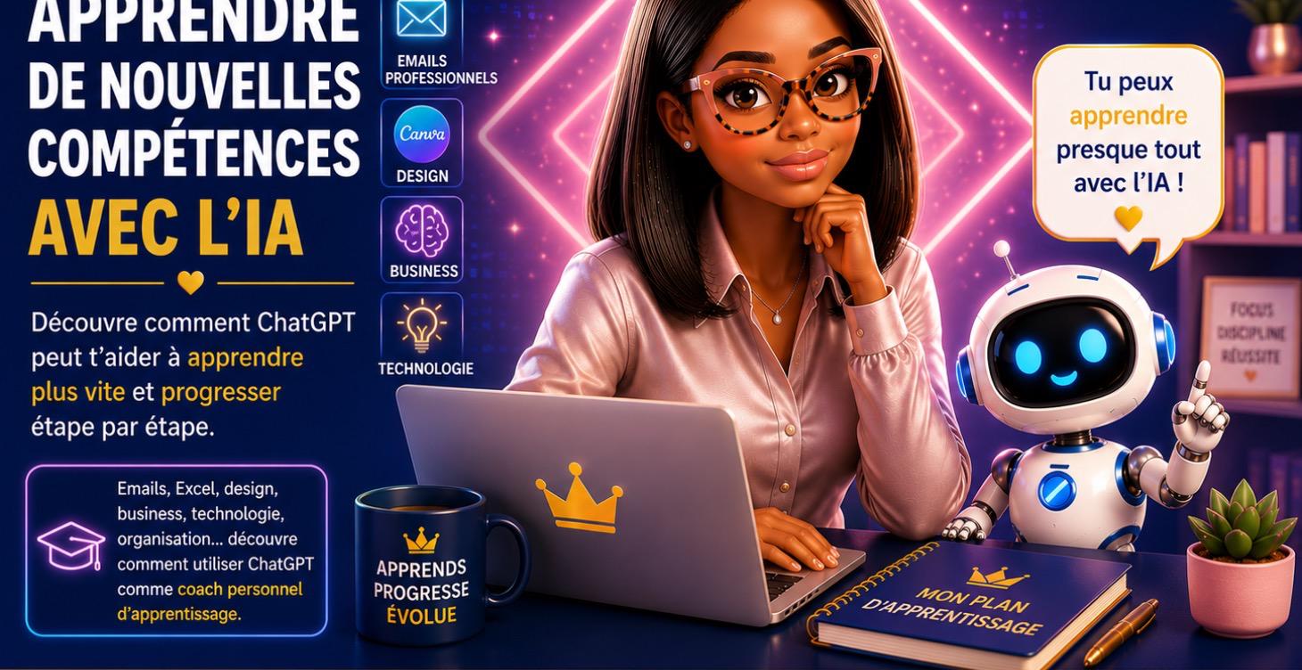 APPRENDRE DE NOUVELLES COMPÉTENCES AVEC L’IA