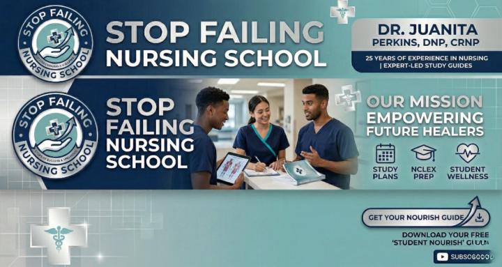Stop Failing Nursing School